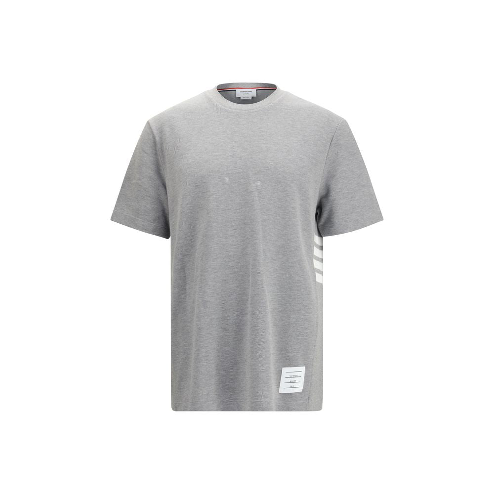 Thom Browne Gray Cotton T-Shirt
