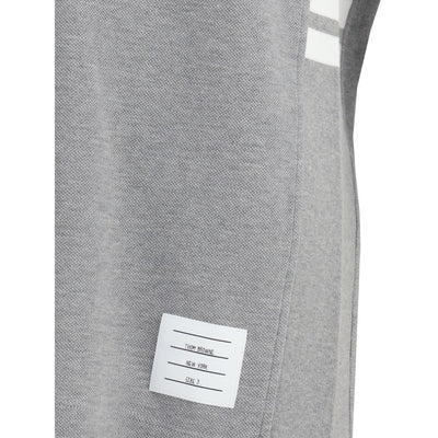 Thom Browne Gray Cotton T-Shirt