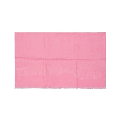 Lanvin Blue Silk Scarf