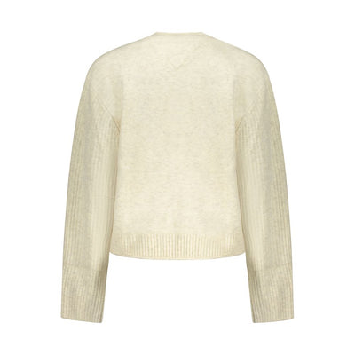 Tommy Hilfiger Beige Wool Women Sweater