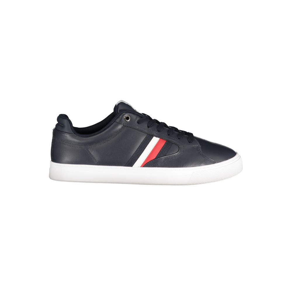 Tommy Hilfiger Blue Polyester Men Sneaker