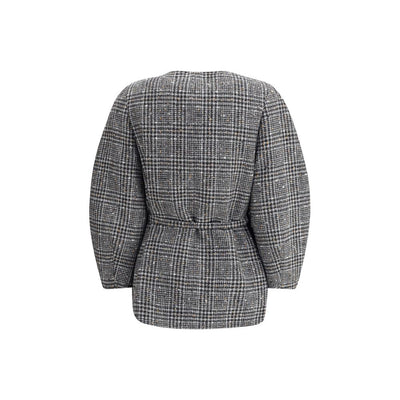 Fendi Gray Fleece Wool Clothing