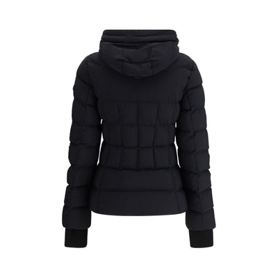 Moose Knuckles Black Nylon Coat
