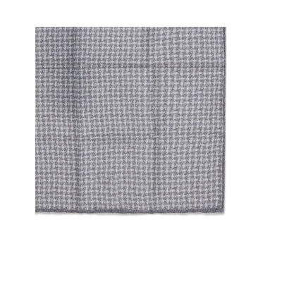 Brunello Cucinelli Gray Silk Scarf