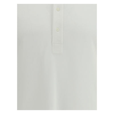 Brunello Cucinelli White Cotton Dress Shirt