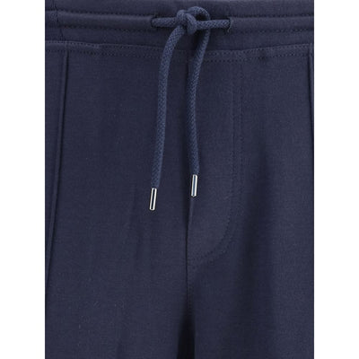 Brunello Cucinelli Blue Cashmere Athletic Pants