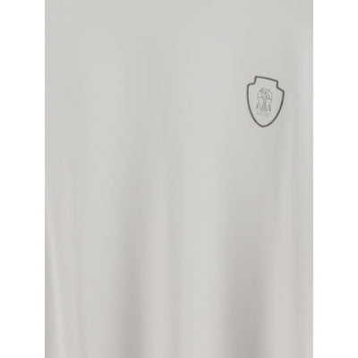 Brunello Cucinelli White Polyamide T-Shirt
