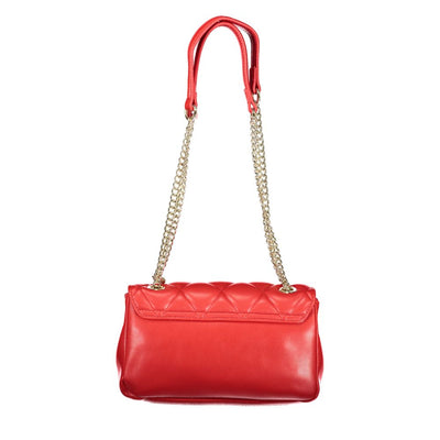Mario Valentino Red Polyethylene Handbag