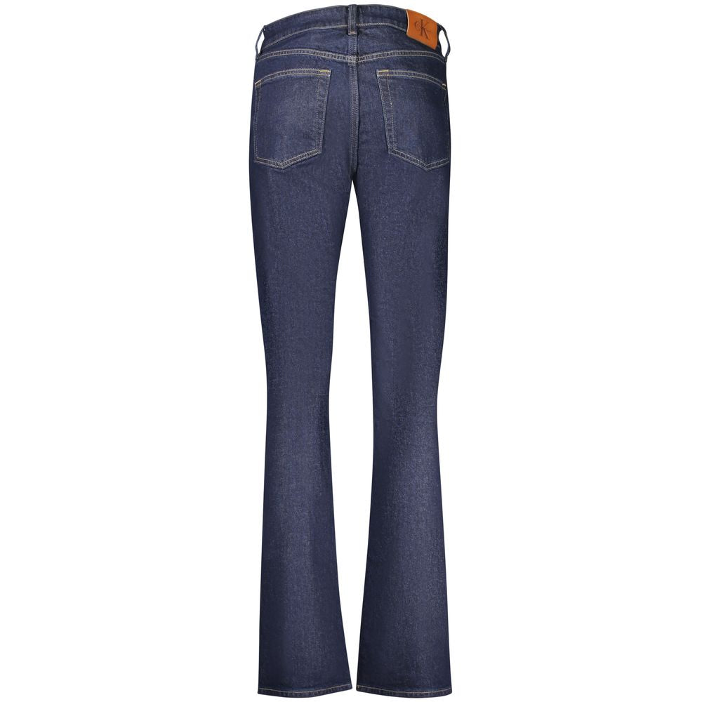 Calvin Klein Blu Cotton Women Jeans