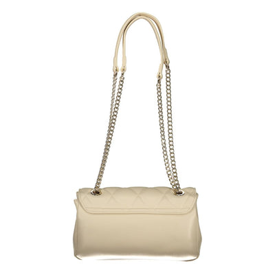 Mario Valentino Beige Polyethylene Handbag