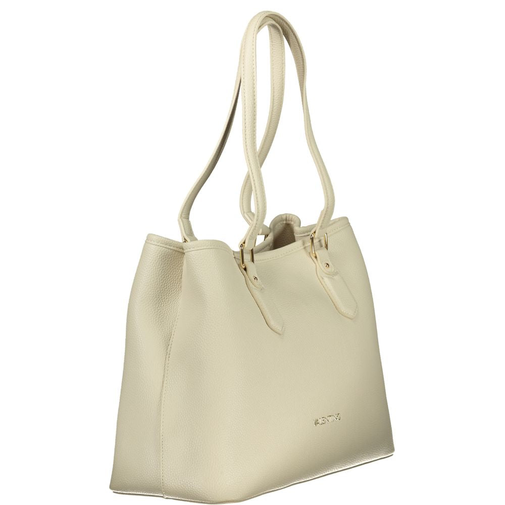 Mario Valentino Beige Polyethylene Handbag