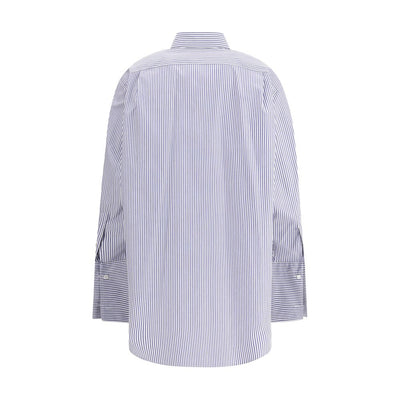 The Row Blue Cotton Dress Shirt