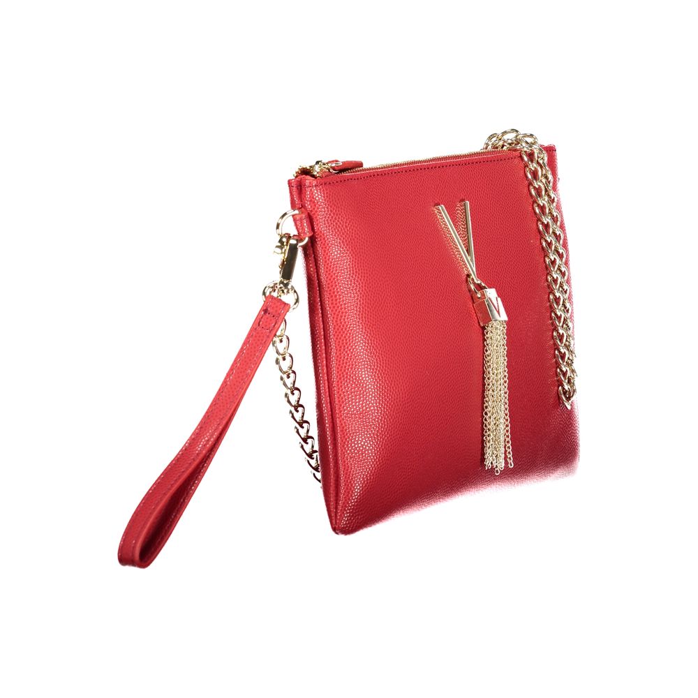 Mario Valentino Red Polyethylene Handbag
