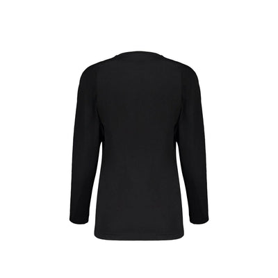 Moschino Couture Black Cotton Long Sleeve T-Shirt