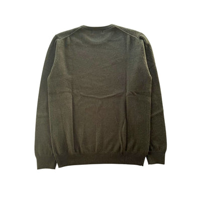 Baldinini Trend Green Cashmere Men Sweater