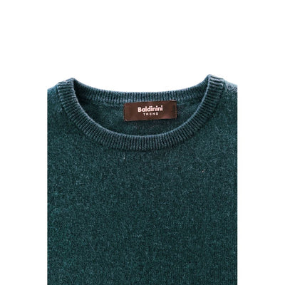 Baldinini Trend Green Cashmere Men Sweater