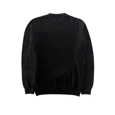 Baldinini Trend Black Cashmere Men Sweater