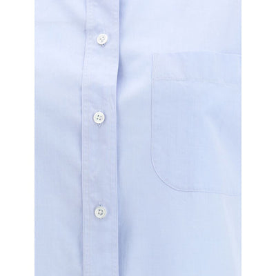The Row Light Blue Cotton Shirt