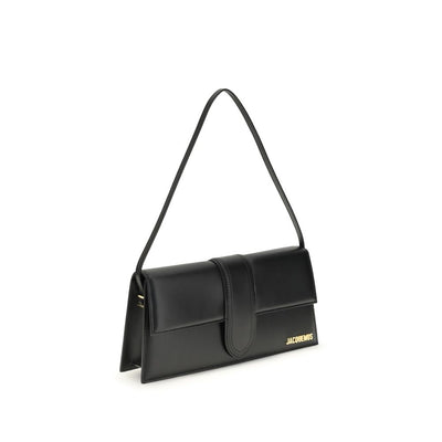 Jacquemus Black Calf Leather Bos Taurus Shoulder Bag
