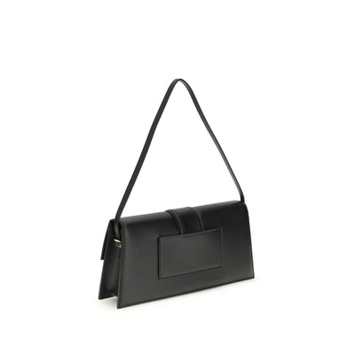 Jacquemus Black Calf Leather Bos Taurus Shoulder Bag