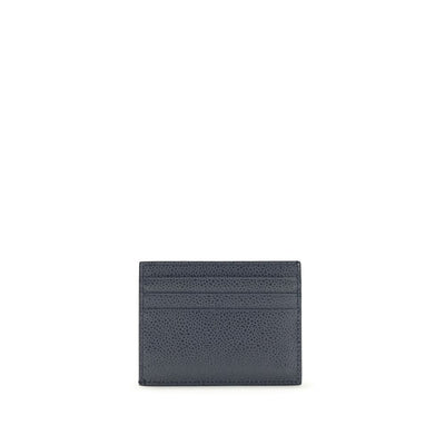 Thom Browne Blue Calf Leather Bos Taurus Wallet