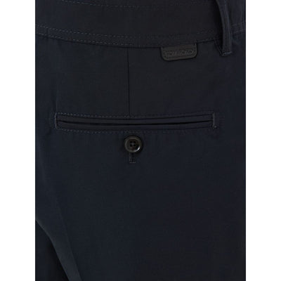 Tom Ford Black Polyester Bermuda Shorts