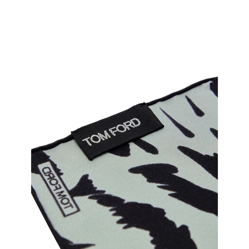 Tom Ford Gray Silk Pocket Square - BrandFit 88