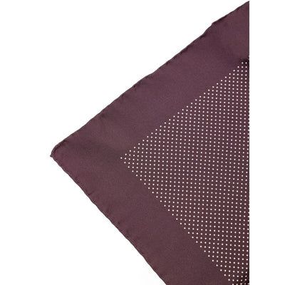 Tom Ford Bordeaux Silk Pocket Square