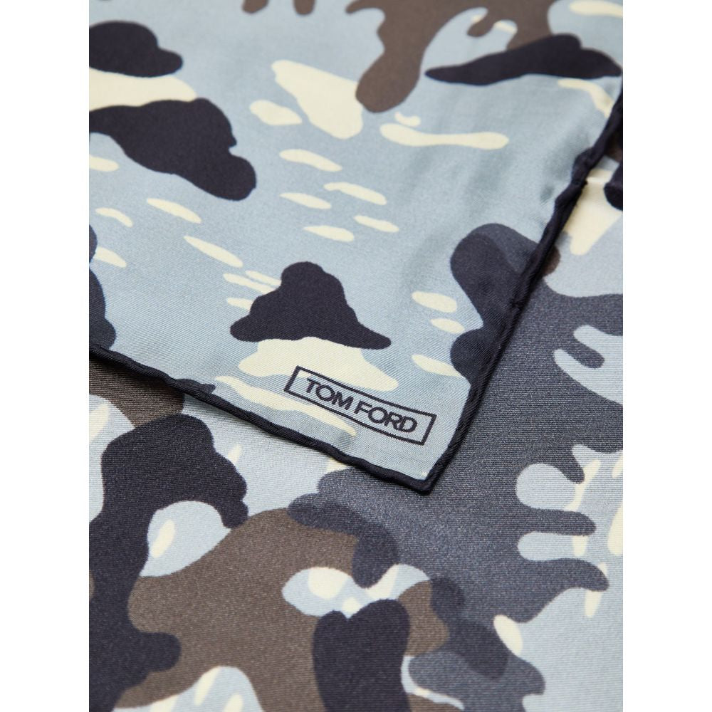 Tom Ford Gray Silk Pocket Square - BrandFit 88