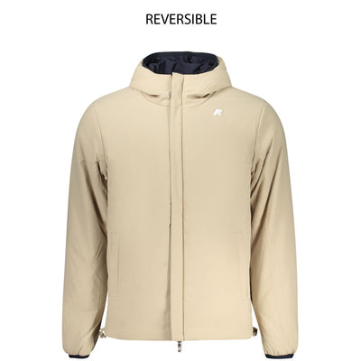 K-WAY Blue Nylon Jackets & Coat