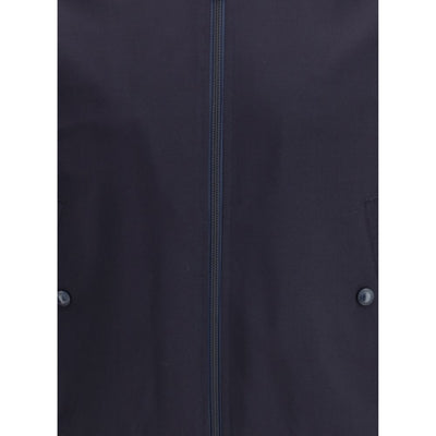 Thom Browne Blue Wool Bomber