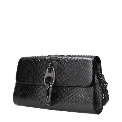 Tom Ford Gray Skin Clutch Bag