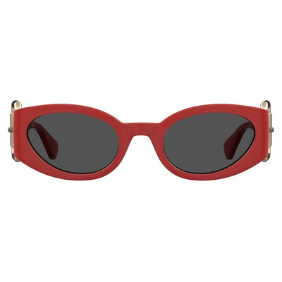 Moschino Red Resin Sunglasses