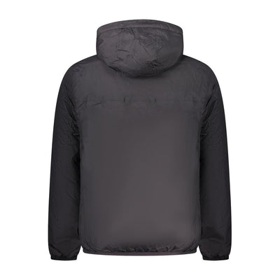 K-WAY Black Polyamide Men Jacket