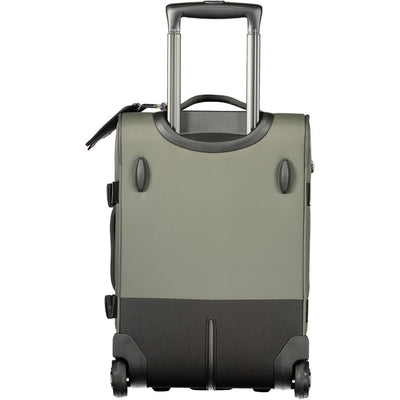 K-WAY Green Polyamide Unisex Travel Luggage
