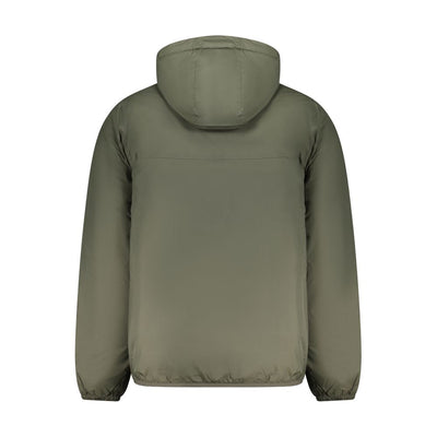 K-WAY Green Polyamide Men Jacket
