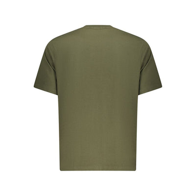 North Sails Green Cotton Men T-Shirt