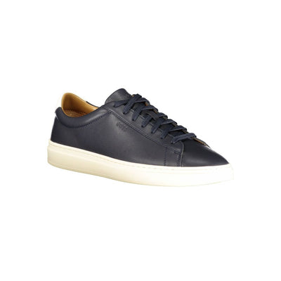 Hugo Boss Blue Leather Men Sneaker