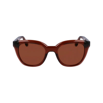 Ferragamo Brown Injected Sunglasses