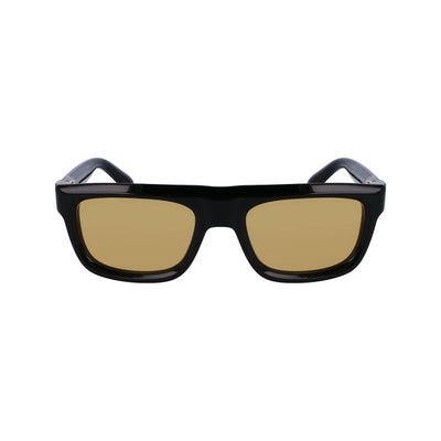 Ferragamo Black Acetate Sunglasses