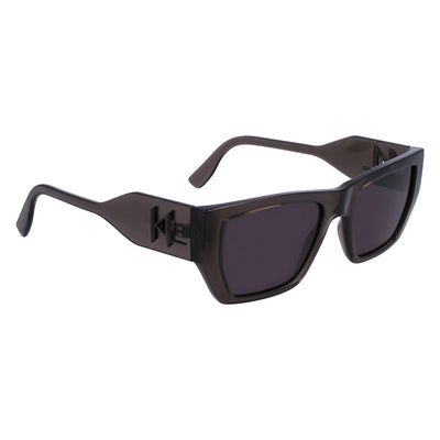 Karl Lagerfeld Gray Injected Sunglasses