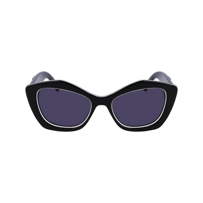 Karl Lagerfeld Black Acetate Sunglasses