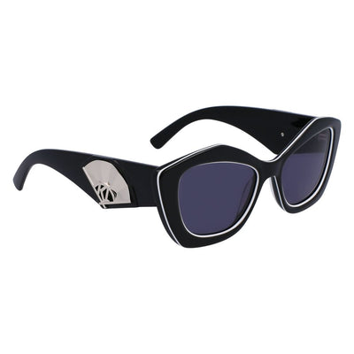Karl Lagerfeld Black Acetate Sunglasses