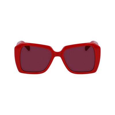Karl Lagerfeld Red Injected Sunglasses