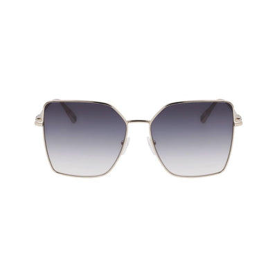 Longchamp Gold Metal Sunglasses