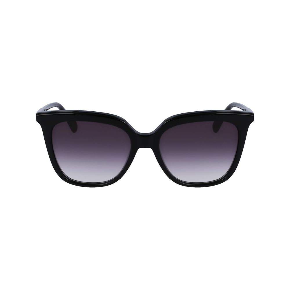 Longchamp Black Acetate Sunglasses