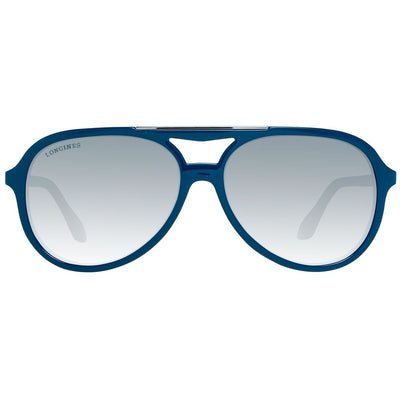 Longines Blue Plastic Sunglasses