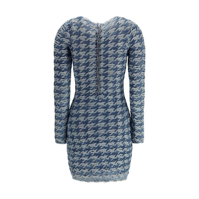 Diesel Blue Cotton Casual Dress
