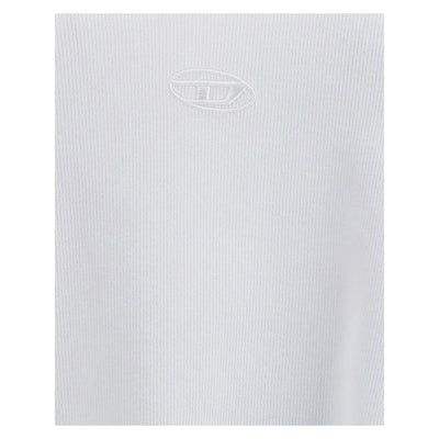 Diesel White Cotton Top