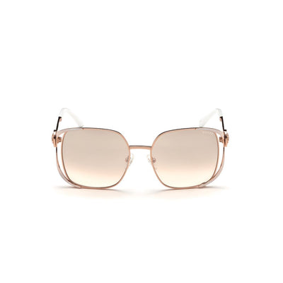 Guess Rose Gold Metal Sunglasses